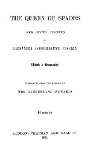 [Gutenberg 55024] • The Queen of Spades and other stories